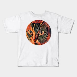 Four-Legged floppy cat Kids T-Shirt